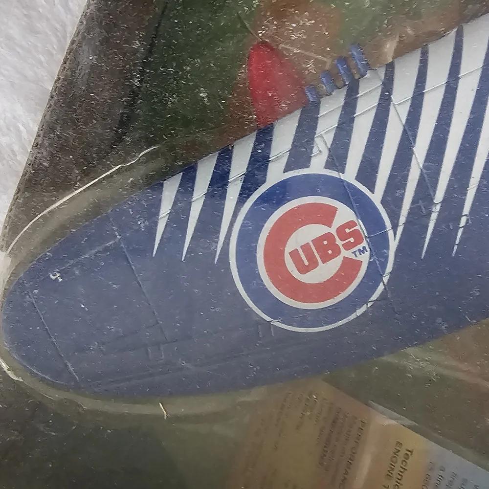 MLB P-47 Thunderbolt die-cast model airplane in the Chicago Cubs